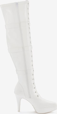 LASCANA Belle Affaire Lace-Up Boots ' Belle Affaire' in White