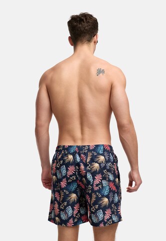 Shorts de bain 'Antorgos' INDICODE JEANS en bleu