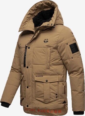 STONE HARBOUR Jacke 'Admaroo' in Braun