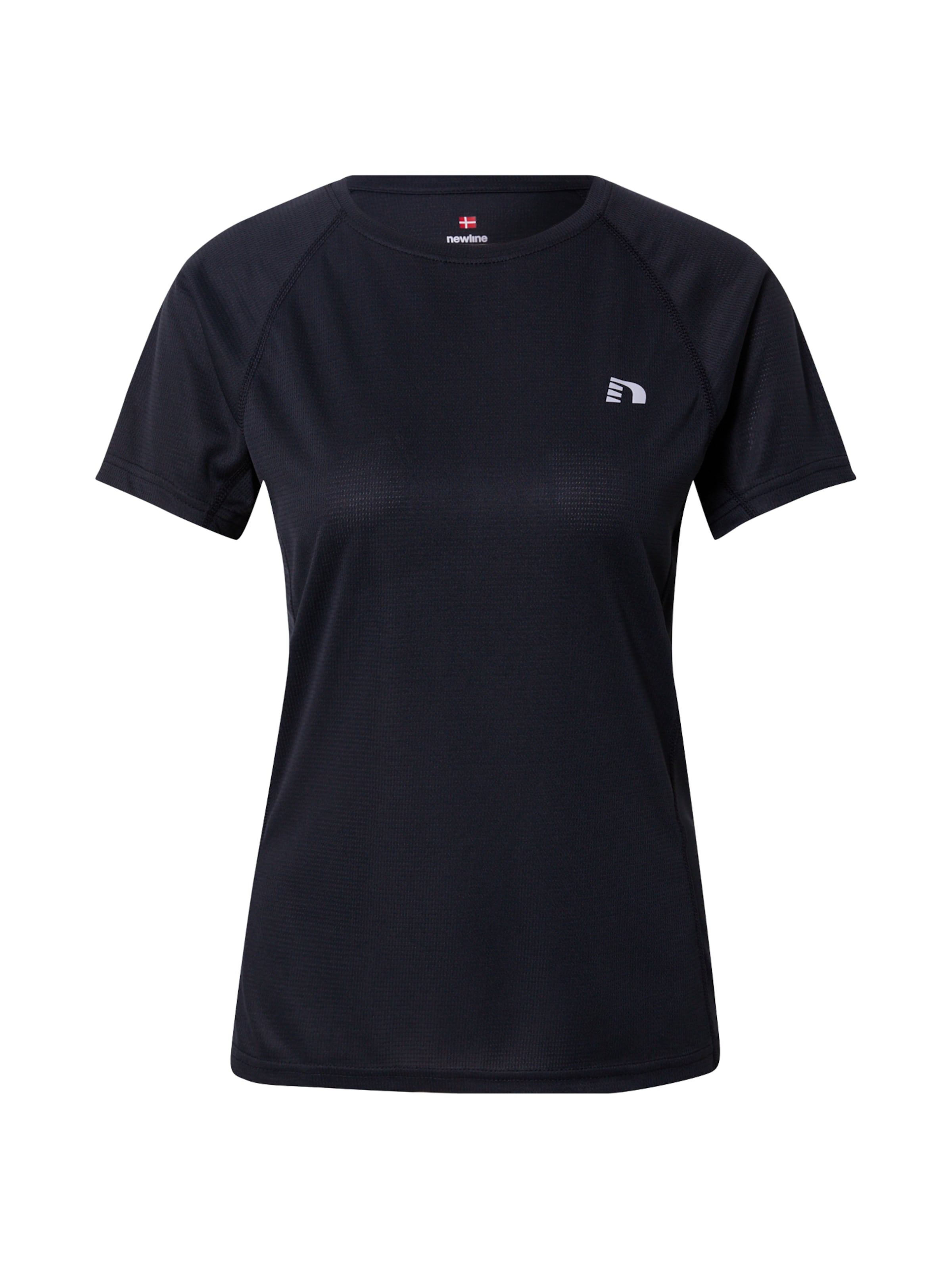 Newline Funktionsshirt in Schwarz: Vorderseite