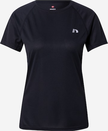 Newline Λειτουργικό μπλουζάκι σε μαύρο: μπροστά
