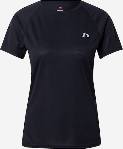 Newline Camiseta funcional en negro / blanco, Vista del producto