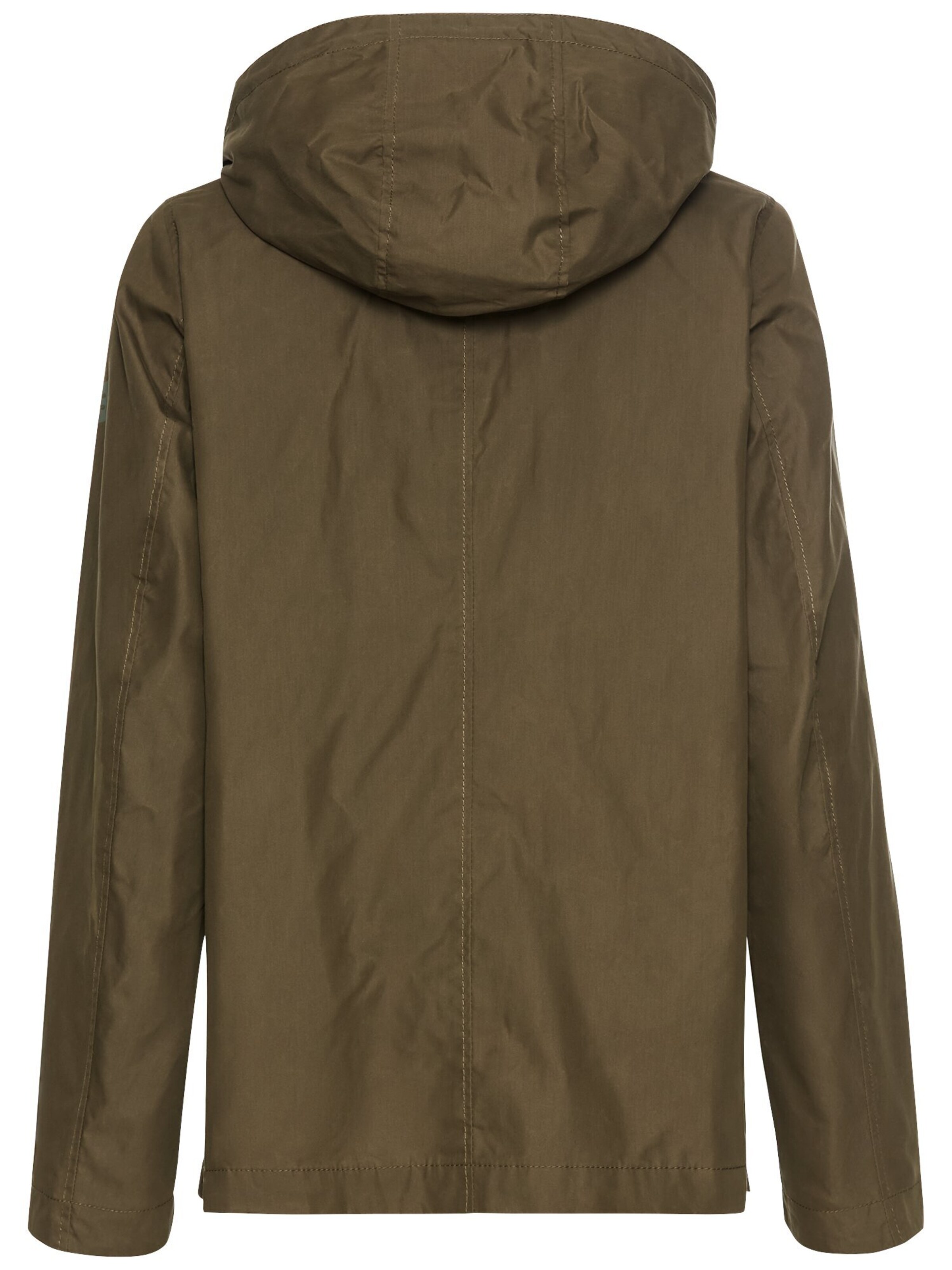 CAMEL ACTIVE Fieldjacket mit Cordkragen in Grün
