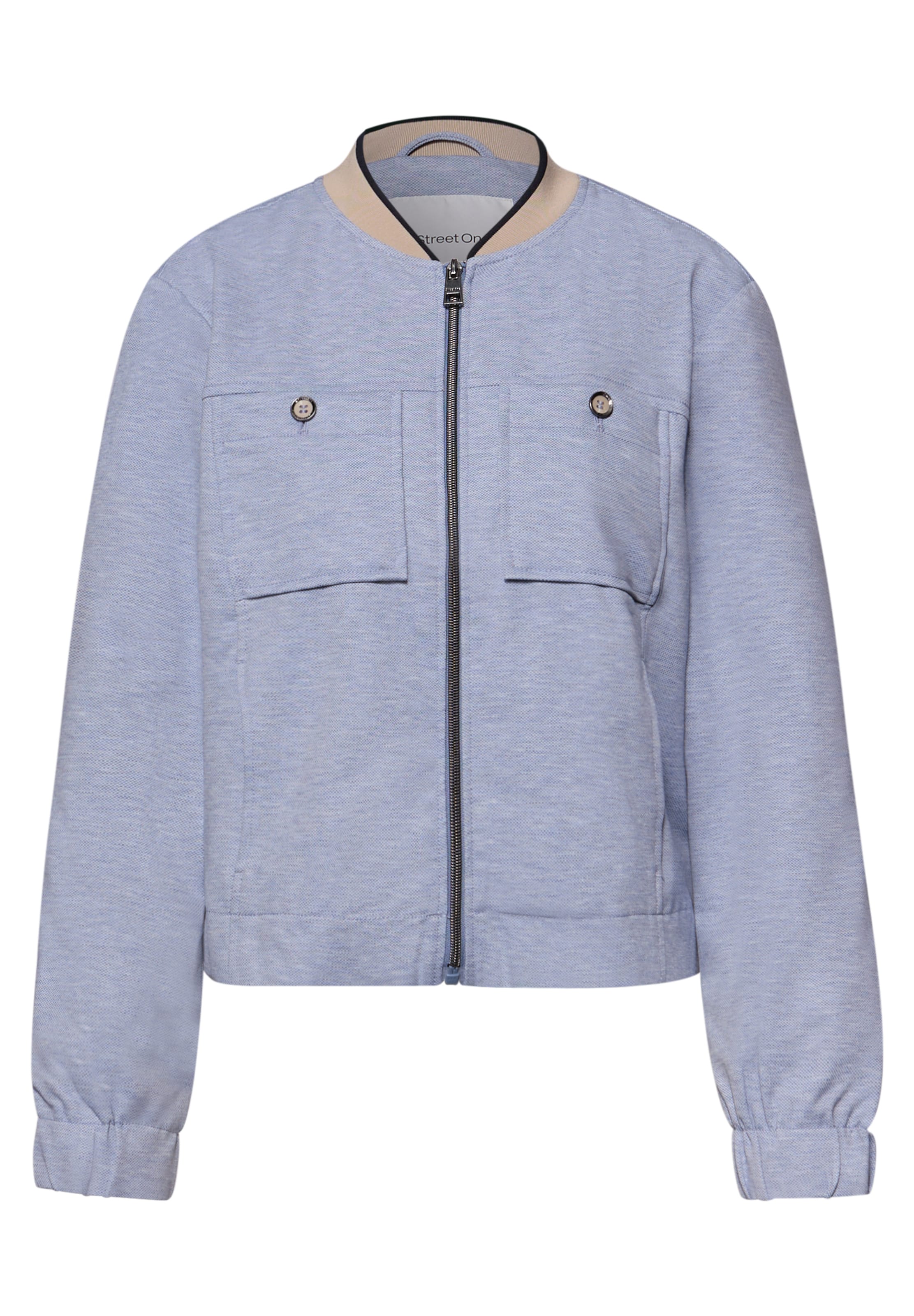 STREET ONE Between-Season Jacket in Blue: front