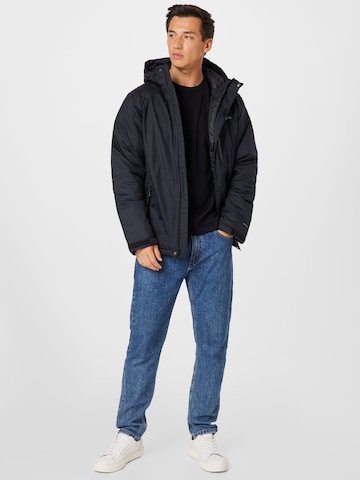 COLUMBIA Outdoorjacke 'Oak Harbor Insulated Jac-Black' in Schwarz