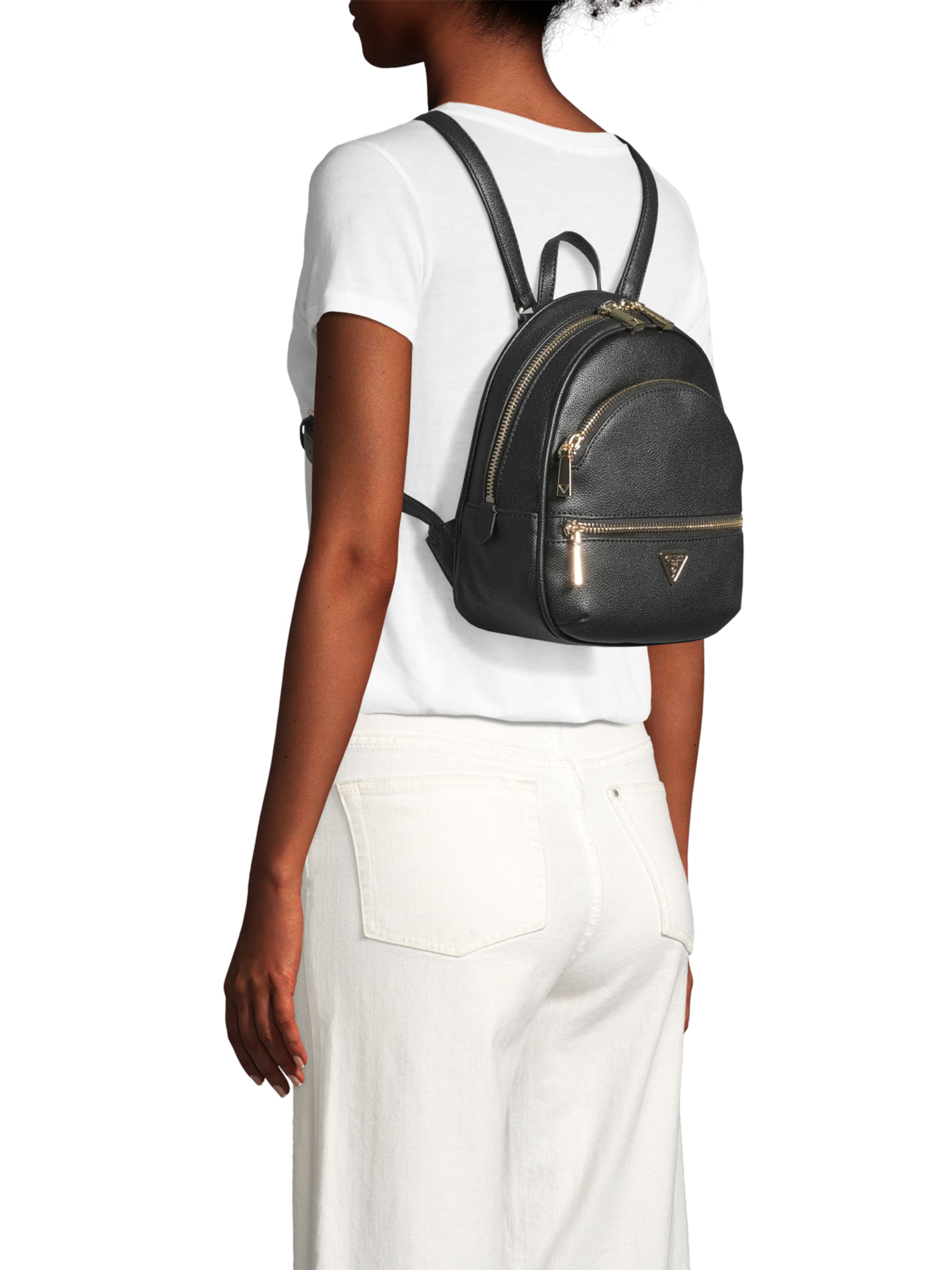 GUESS Rucksack'MANHATTAN II BACKPACK' in Schwarz: Vorderseite