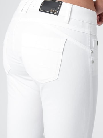 M.O.D MIRACLE OF DENIM - Skinny Vaquero en blanco