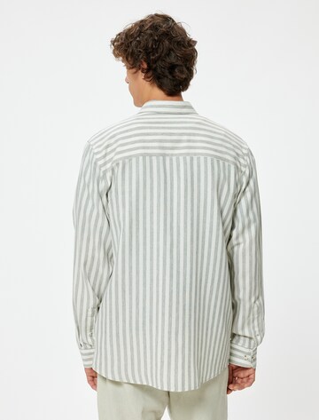 Koton Slim fit Button Up Shirt in Grey