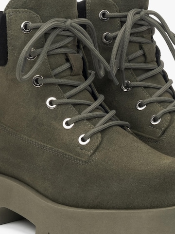 Estro Ankelstøvler '09-3329' i grøn