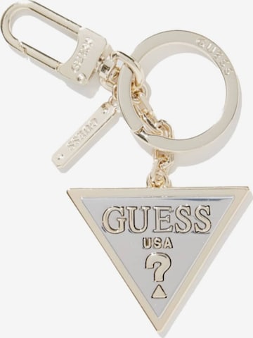 GUESS Key Ring in Silver: front