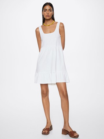 MANGO Dress 'Maroto2' in White