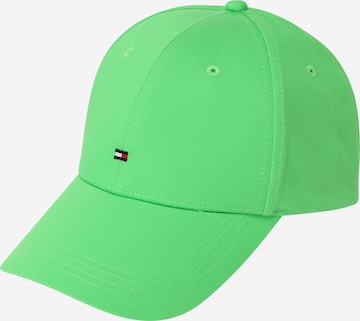Cappello da baseball di TOMMY HILFIGER in verde: frontale