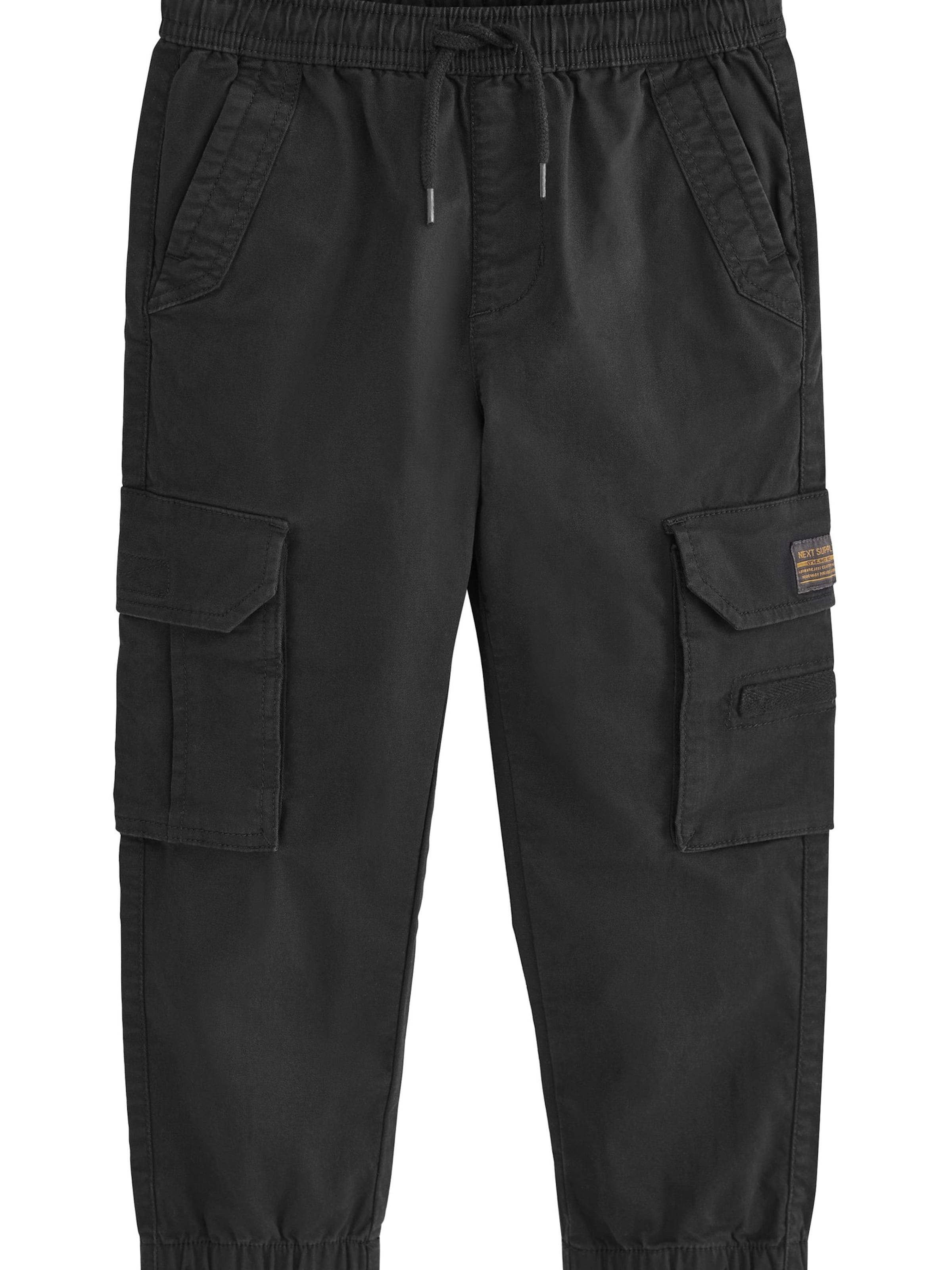 melns Next Pakapēniski sašaurināts piegriezums Bikses: no priekšpuses