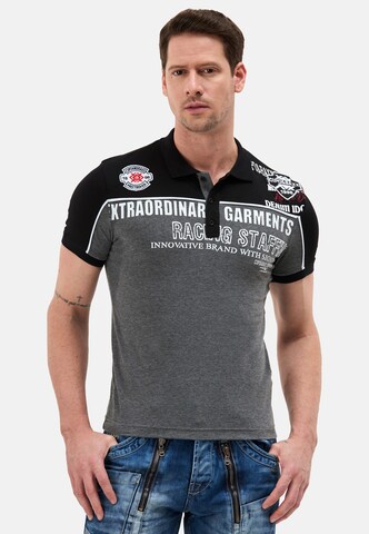 CIPO & BAXX Shirt in Grey: front