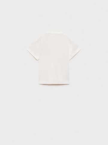 MANGO KIDS Shirt 'SATURDAY' in White