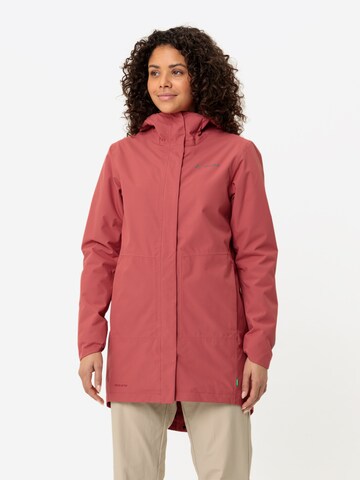 VAUDE Sportjas in Rood: voorkant