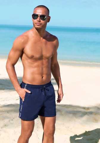 s.Oliver Swimming shorts 'Noah' in Blue: front