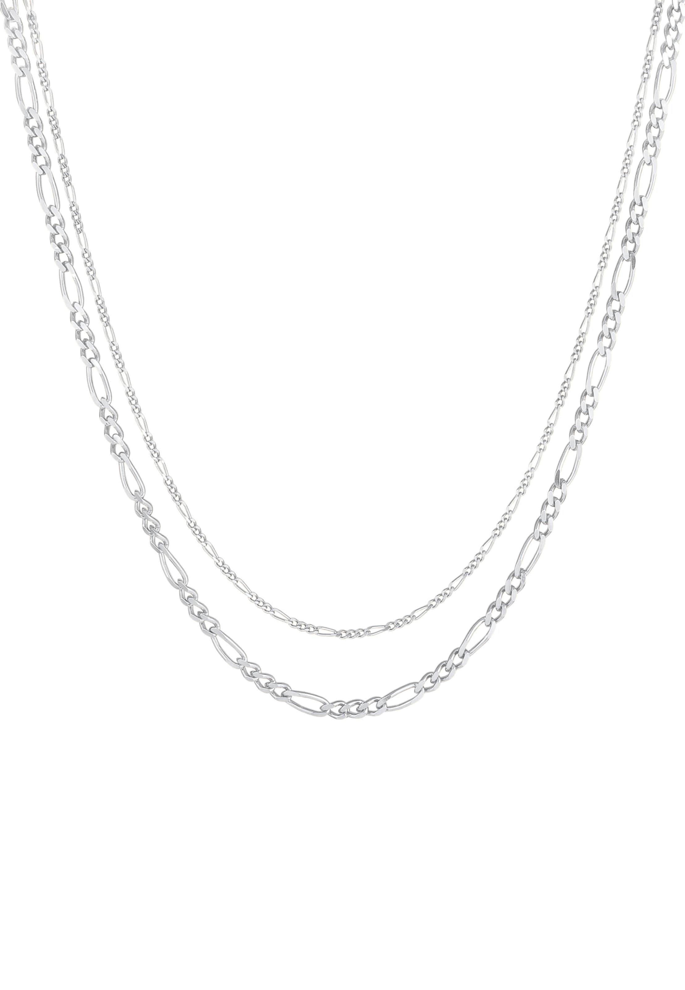 ELLI PREMIUM Necklace 'Figaro' in Silver