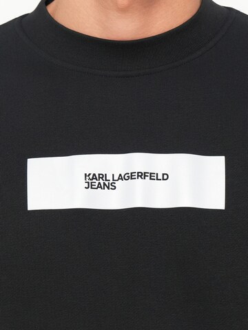 KARL LAGERFELD JEANS Tréning póló - fekete
