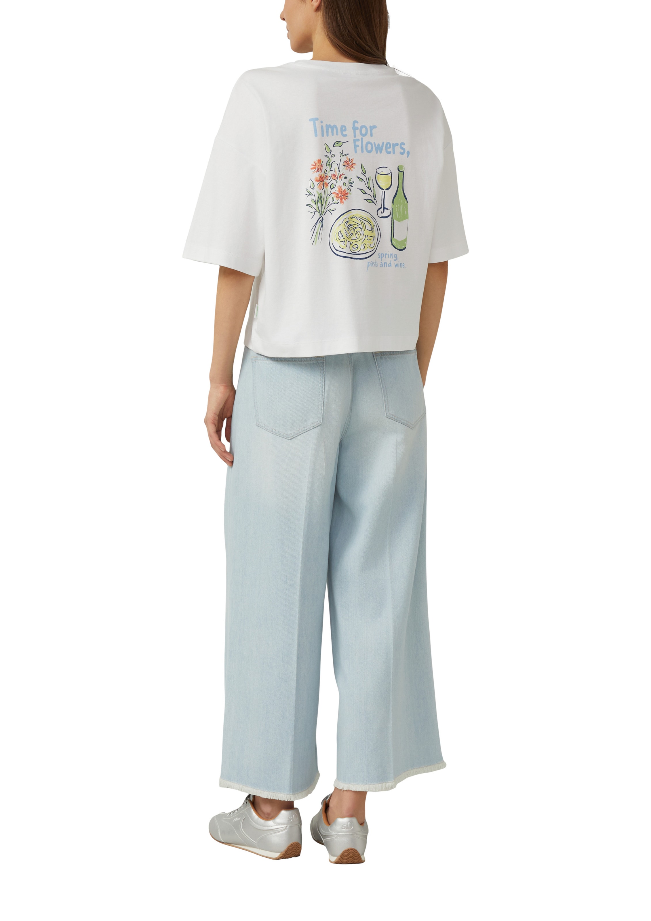 s.Oliver Shirt in Wit