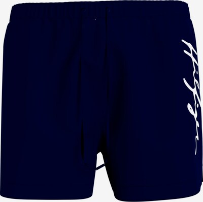 TOMMY HILFIGER Badeshorts in marine / weiß, Produktansicht