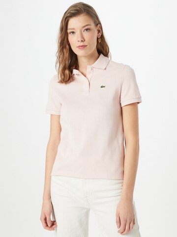 LACOSTE T-shirt i rosa: framsida