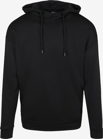 Urban Classics Regular fit Sweatshirt 'Terry' in Zwart: voorkant