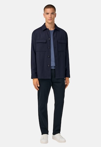 Boggi Milano Übergangsjacke 'Flannel' in Blau