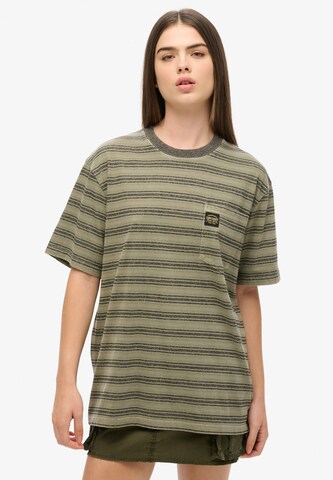 Superdry Shirt in Green: front