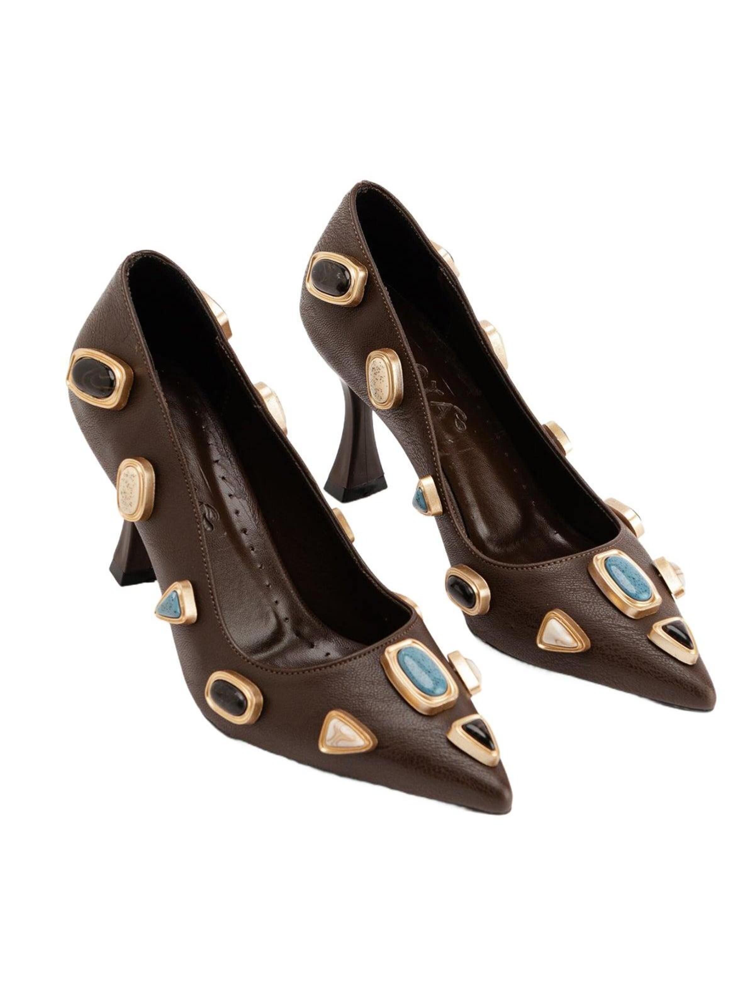 Limoya Pumps 'Rina'‌‌ in Braun
