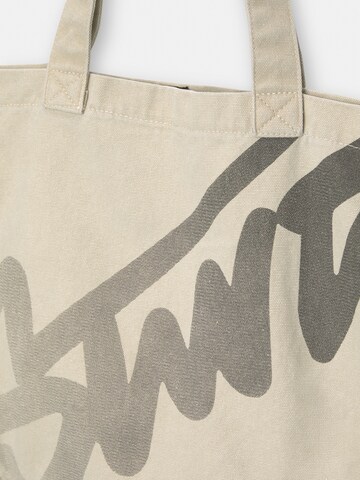 Pull&Bear Чанта тип "Shopper" в бежово