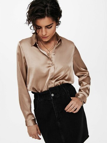 JDY Bluse 'Fifi' in Bronze