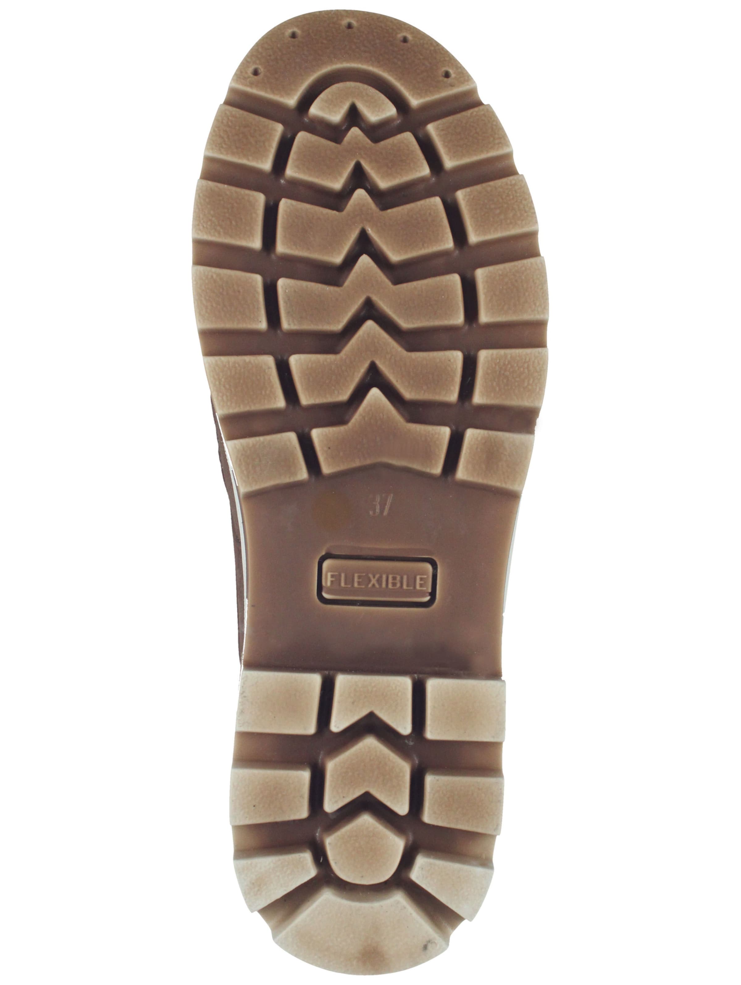 Bottines à lacets Bama en marron