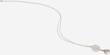 Gemshine Necklace 'Mandala' in Silver