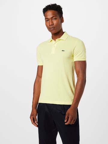 LACOSTE Slim fit Shirt in Yellow: front