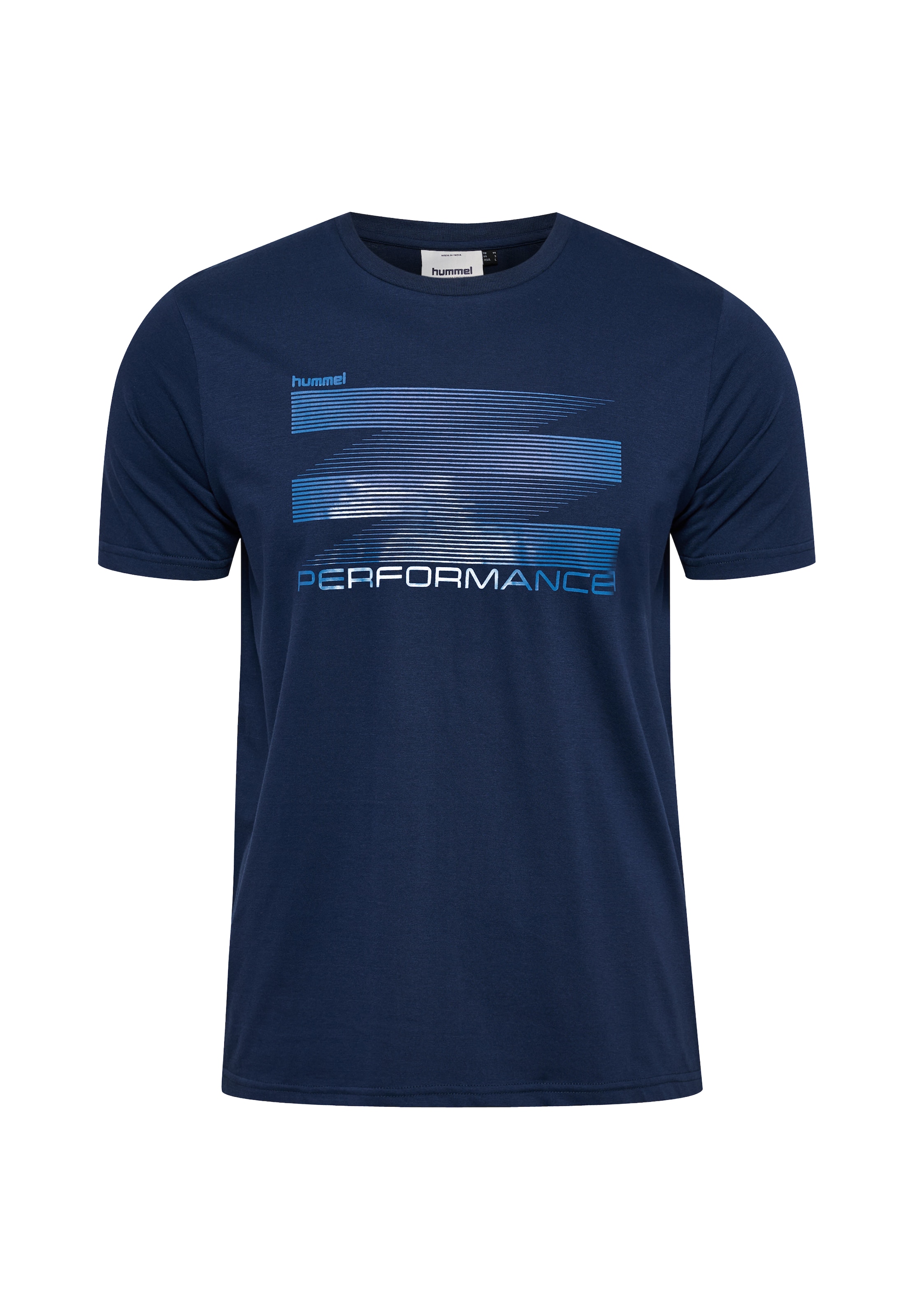 T-Shirt fonctionnel 'Pulse' Hummel en bleu : devant