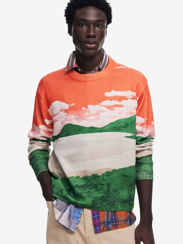 Desigual Pullover in Orange
