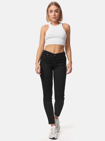 Skinny Jeans 'F112' di Tazzio in nero