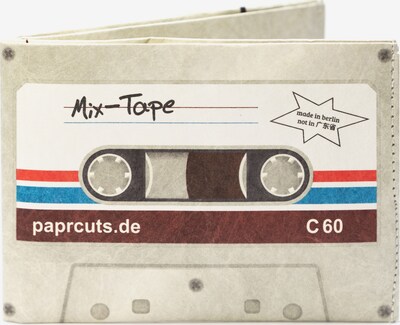 paprcuts Portemonnaie 'MIX TAPE' in beige, Produktansicht