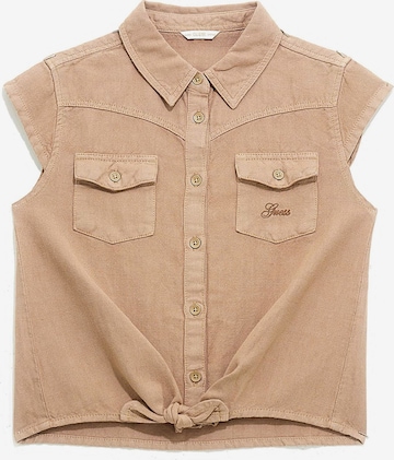 GUESS Bluse in Beige: predná strana