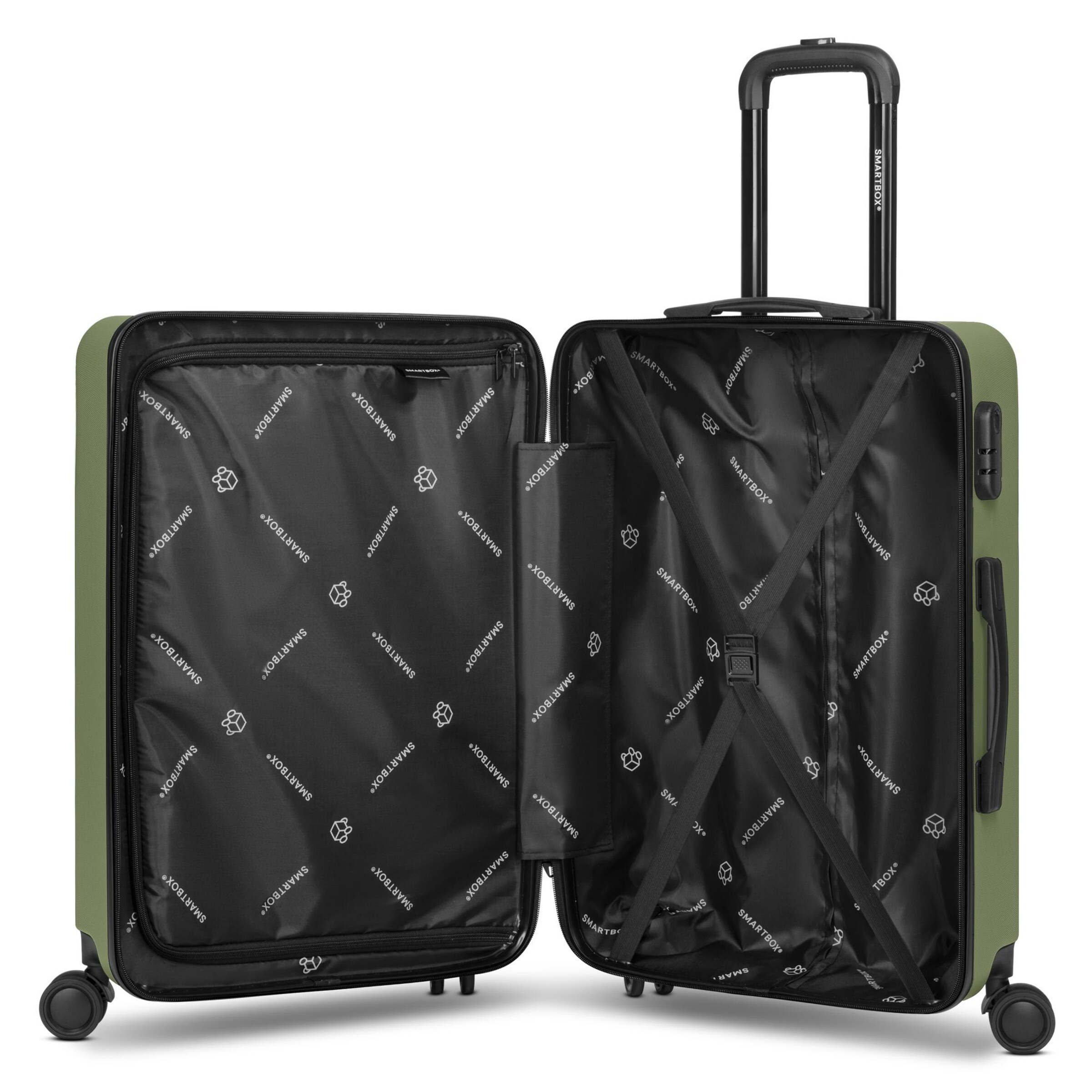 Smartbox Suitcase Set in Green