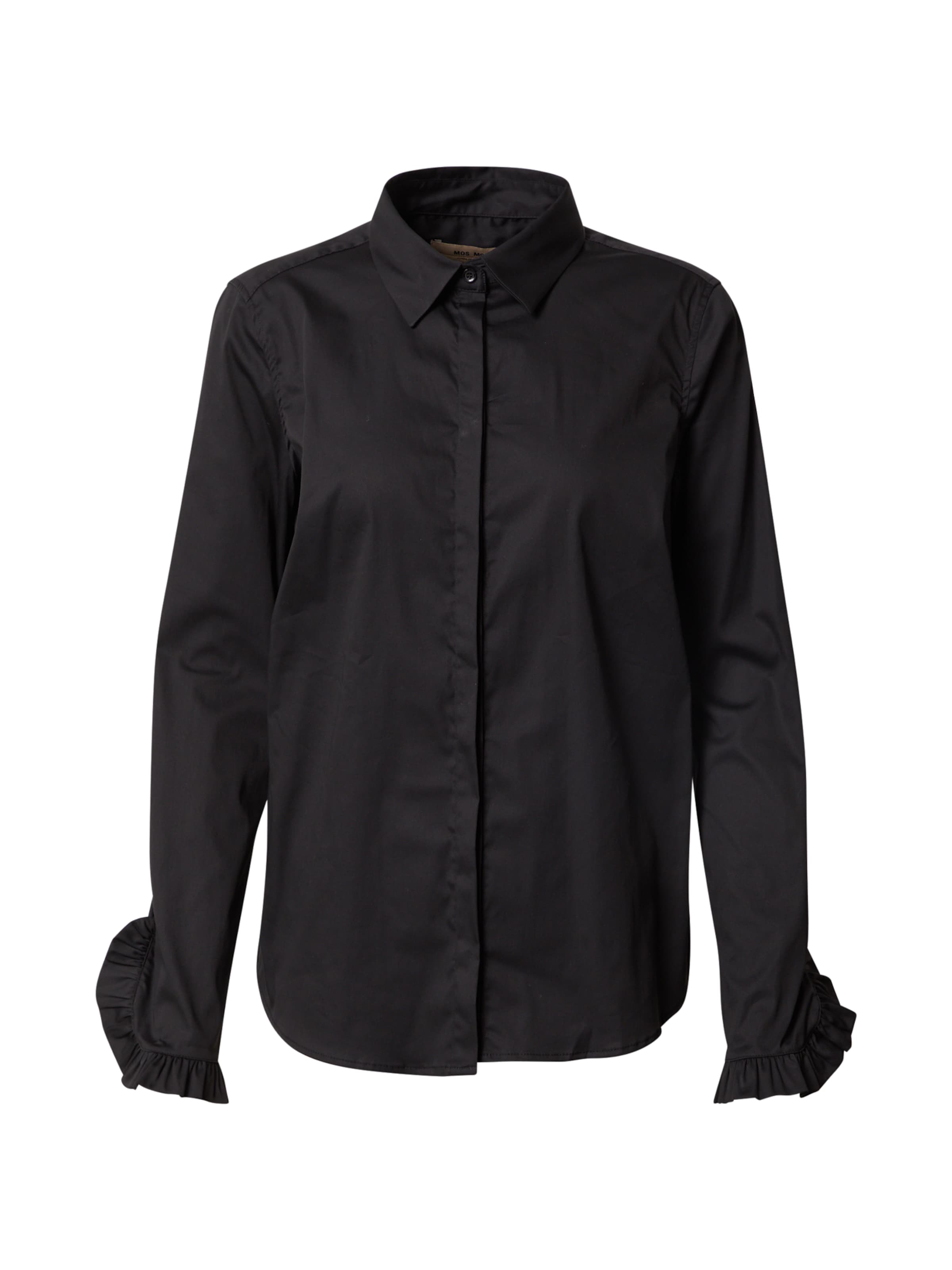 MOS MOSH Bluse in Schwarz: Vorderseite
