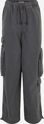 Topshop Tall - Loosefit Pantalón cargo en gris: frente