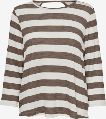 ONLY Shirt 'LIRA' in Bruin: voorkant