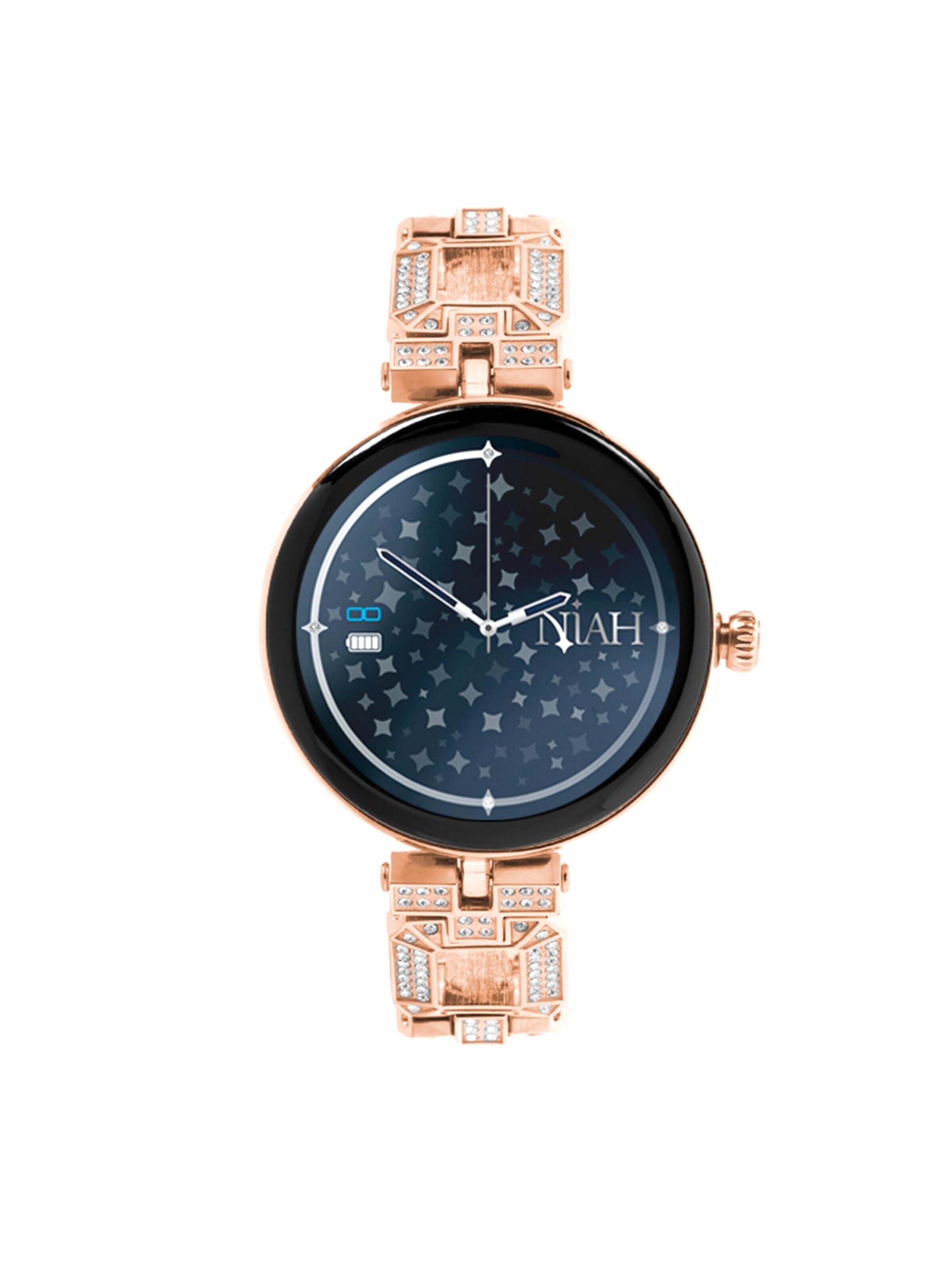 Techmade Digitaluhr 'Lyra Grande'‌‌ in Gold: Vorderseite