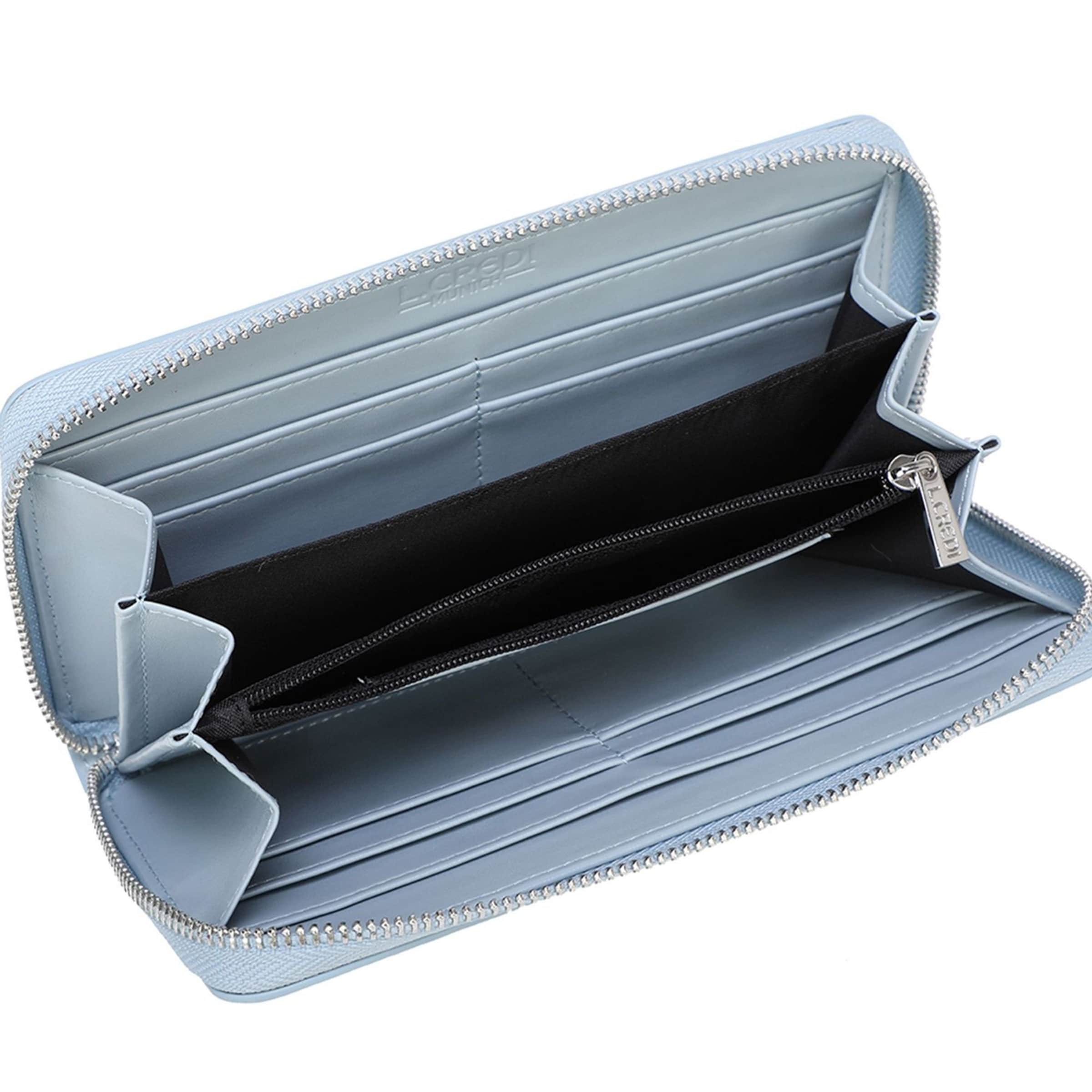 L.CREDI Wallet 'Polly' in Blue