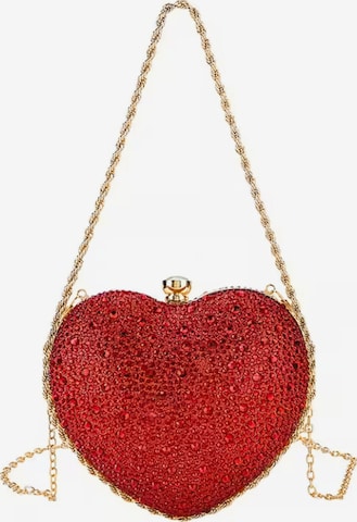 Tomshop24-7 Clutch 'Herz' in Red: front