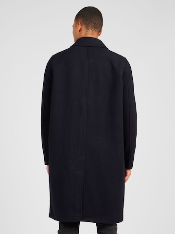 Clean Cut Copenhagen Between-seasons coat 'Carlos' in Blue