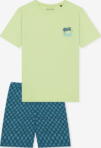 SCHIESSER - Pijama 'Nightwear' en azul: frente