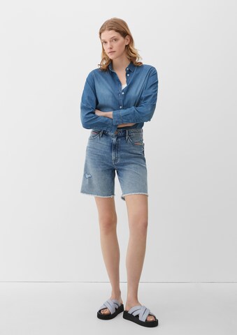 s.Oliver Regular Shorts in Blau